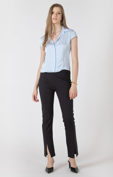 BLOUSE BLACK TAPE "BUTTON" CIEL (2723710)
