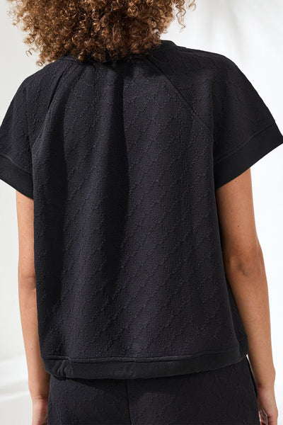 CHANDAIL TRIBAL "TEXTURE" BLACK (24630)