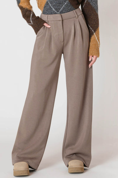 PANTALON ROOM 34 "DARK TAUPE" (2622211)
