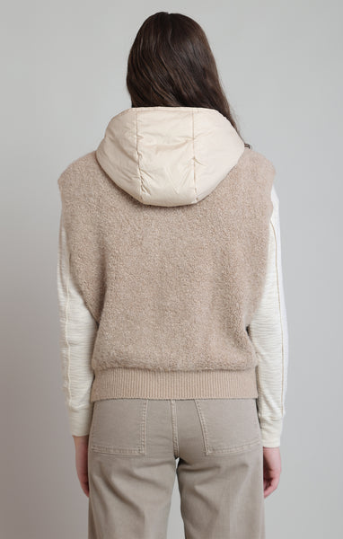 VESTE DEX "HOODED BEIGE" (2827752)