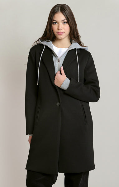 MANTEAU DEX "COVERTIBLE" BLACK (2829010)