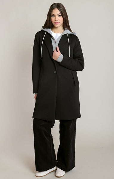 MANTEAU DEX "COVERTIBLE" BLACK (2829010)