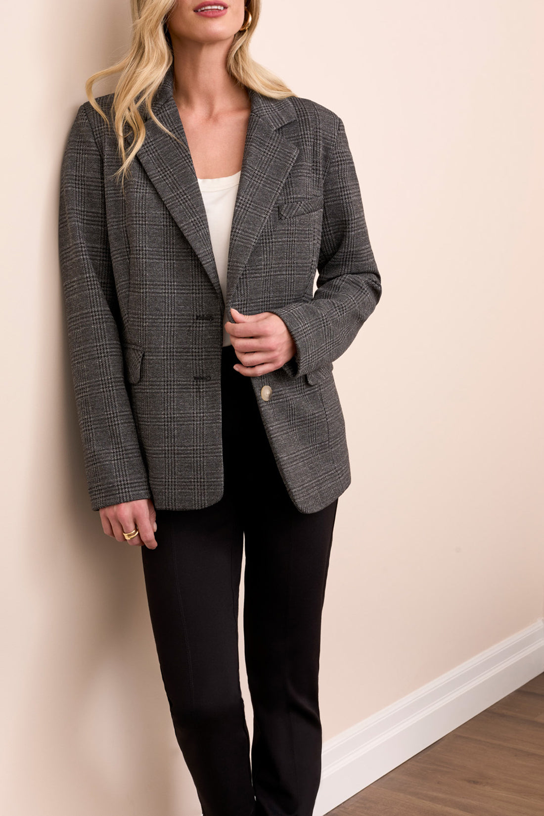 BLAZER TRIBAL "CARREAUX" BLACK (23480)