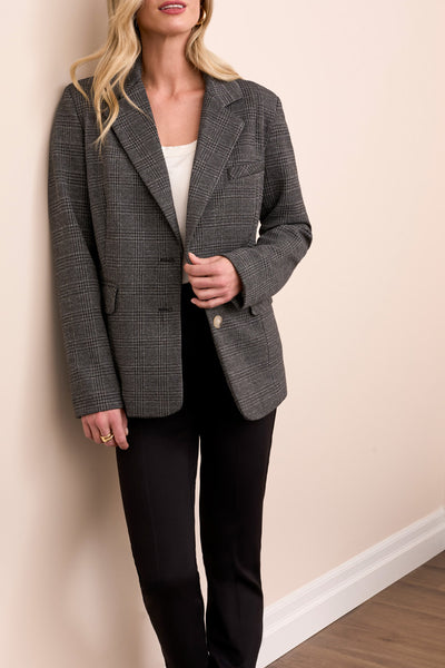 BLAZER TRIBAL "CARREAUX" BLACK (23480)