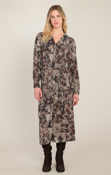 ROBE BLACK TAPE "BROWN & BLACK SNAKE" (2822502)