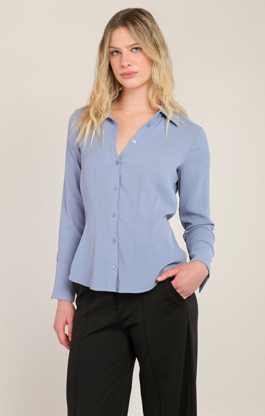 BLOUSE BLACK TAPE "STEEL" (2823706)