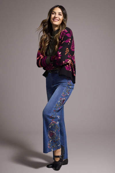 JEANS TRIBAL "BROOKE BRODERIES" BLUEDUSK (59580)