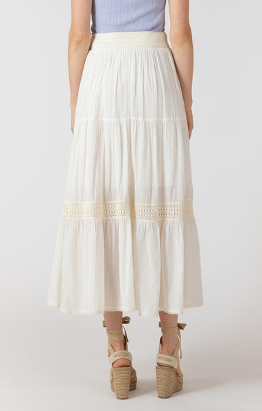JUPE DEX "CROCHET" ECRU (2722849)