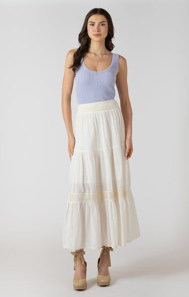 JUPE DEX "CROCHET" ECRU (2722849)