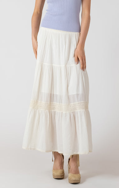 JUPE DEX "CROCHET" ECRU (2722849)