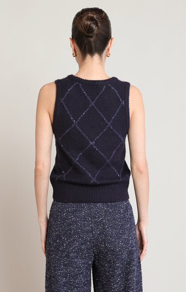DÉBARDEUR BLACK TAPE "NAVY" (2827029)