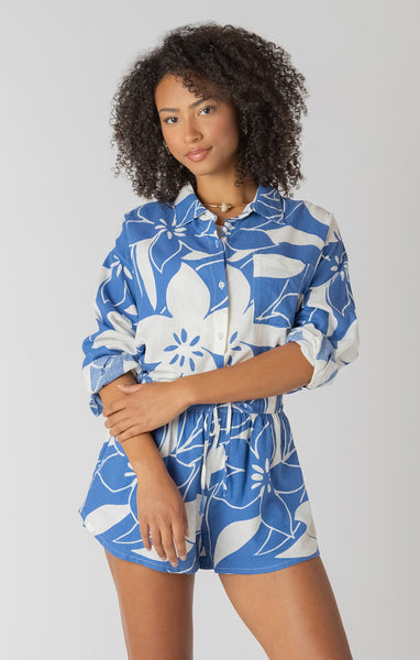 CHEMISE ROOM 34 "AZURE FLORAL" (2723505)