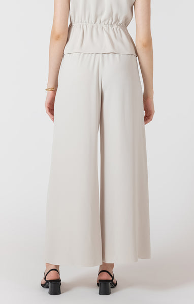 PANTALON BLACK TAPE "FLOWY" MATTE PEARL (2722712)