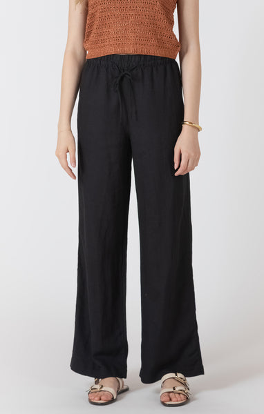 PANTALON DEX "LINEN" BLACK (2722720)