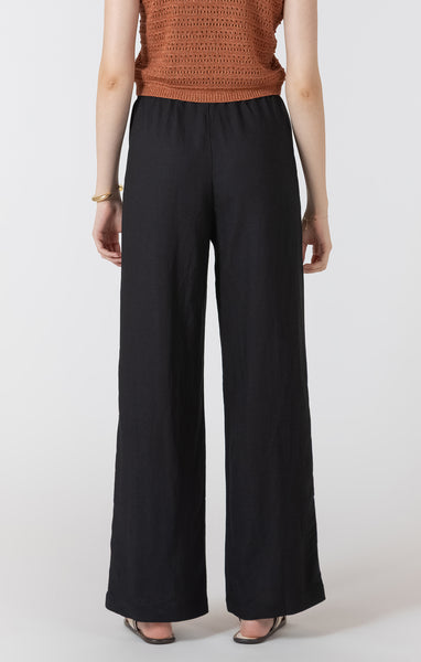 PANTALON DEX "LINEN" BLACK (2722720)