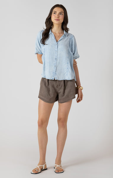 BLOUSE DEX "TENCEL" BLEACHED INDIGO (2723720)