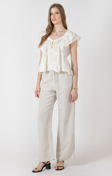 PANTALON DEX "LINEN" NATURAL (2722720)