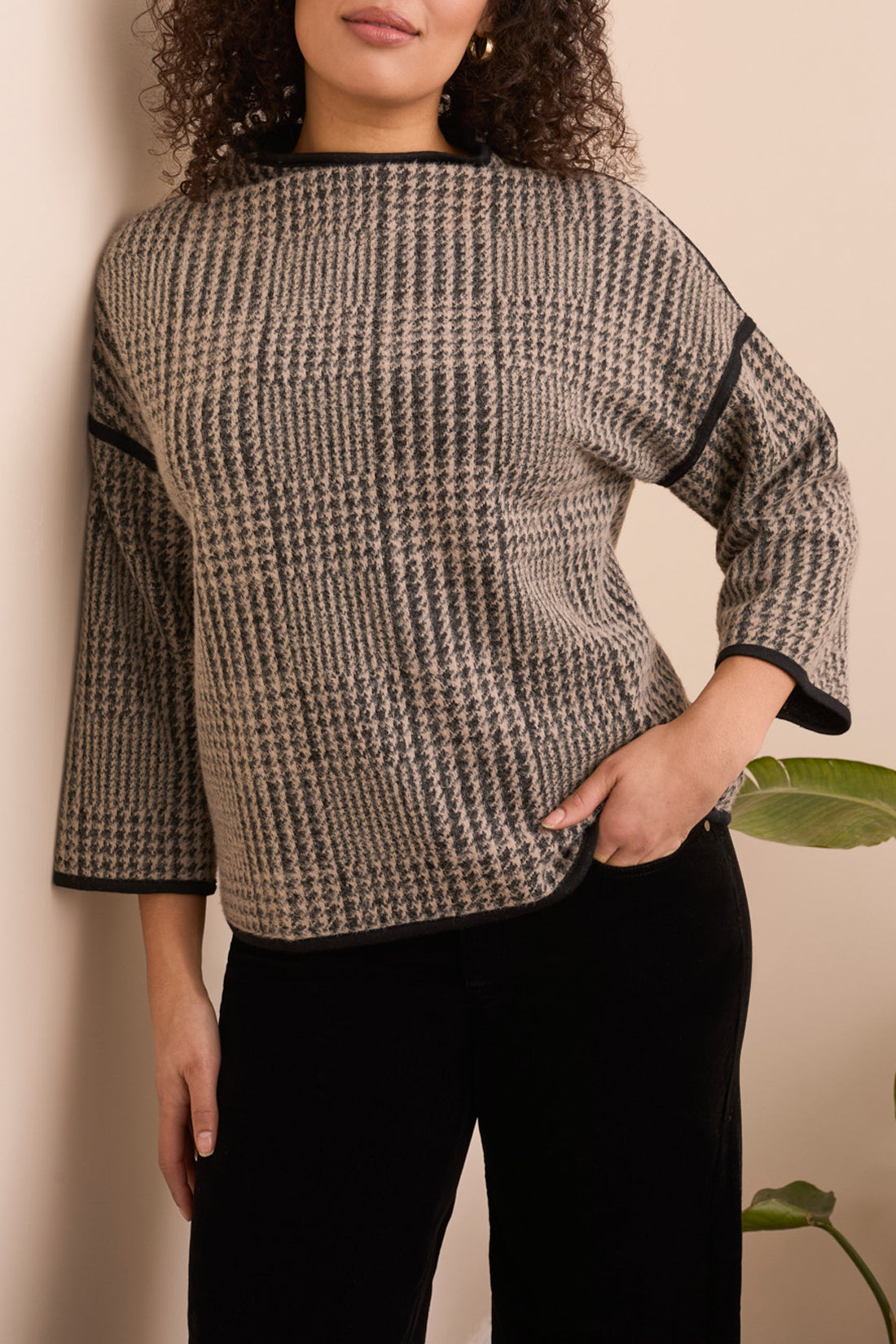 CHANDAIL TRIBAL "DOUCEUR" CARREAUX (22960)