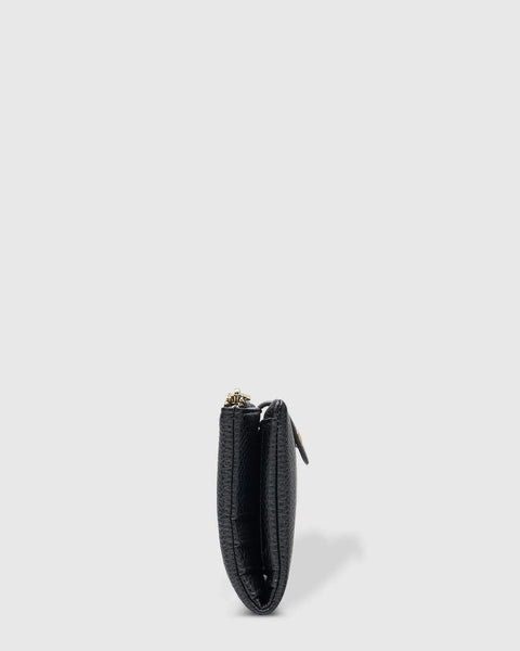 PORTEFEUILLE LOUENHIDE "STELLA" BLACK