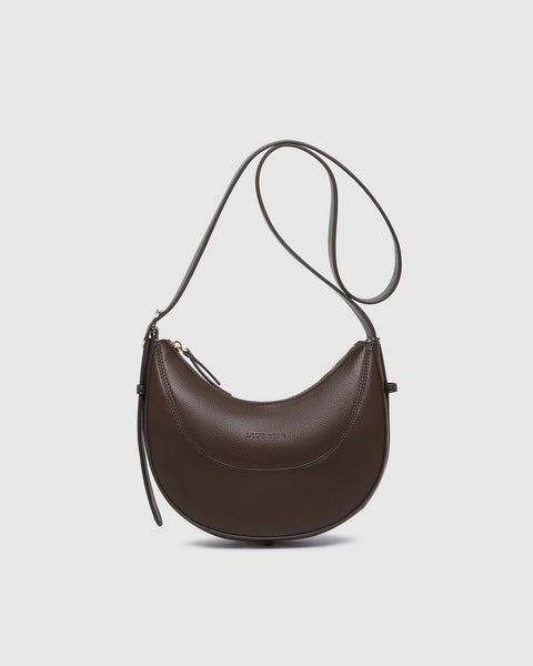 SAC À BANDOULIÈRE LOUENHIDE "LANE" CHOCOLATE