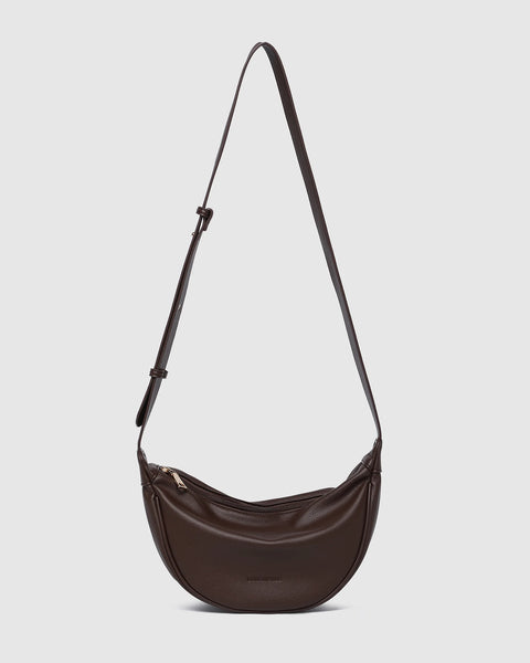 SAC À MAIN LOUENHIDE "SYLVIA" CHOCOLATE