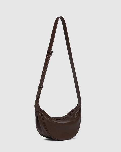 SAC À MAIN LOUENHIDE "SYLVIA" CHOCOLATE
