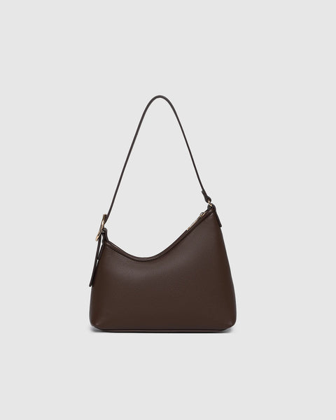 SAC À BANDOULIÈRE LOUENHIDE "AMELIA" CHOCOLATE