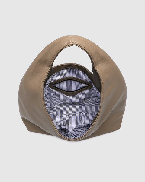 SAC À MAIN LOUENHIDE "MONACO" MOCHA