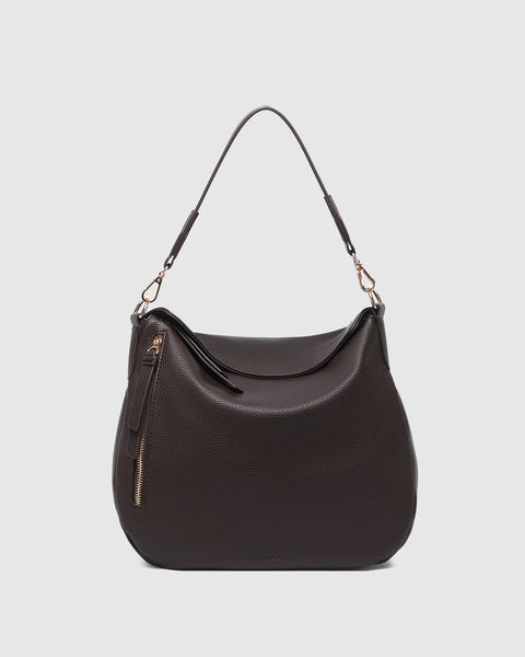 SAC À MAIN LOUENHIDE "NADIA" CHOCOLATE