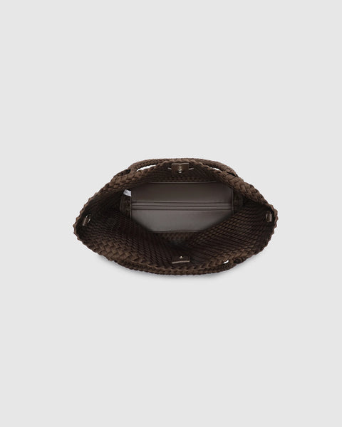 SAC À MAIN LOUENHIDE "CRUISER NEOPRENE TOTE" CHOCOLATE