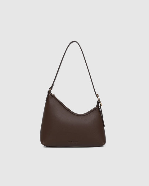 SAC À BANDOULIÈRE LOUENHIDE "AMELIA" CHOCOLATE