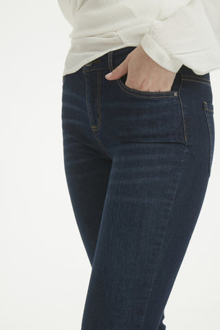 JEANS KAFFE ''BETTY" DARK OCEAN