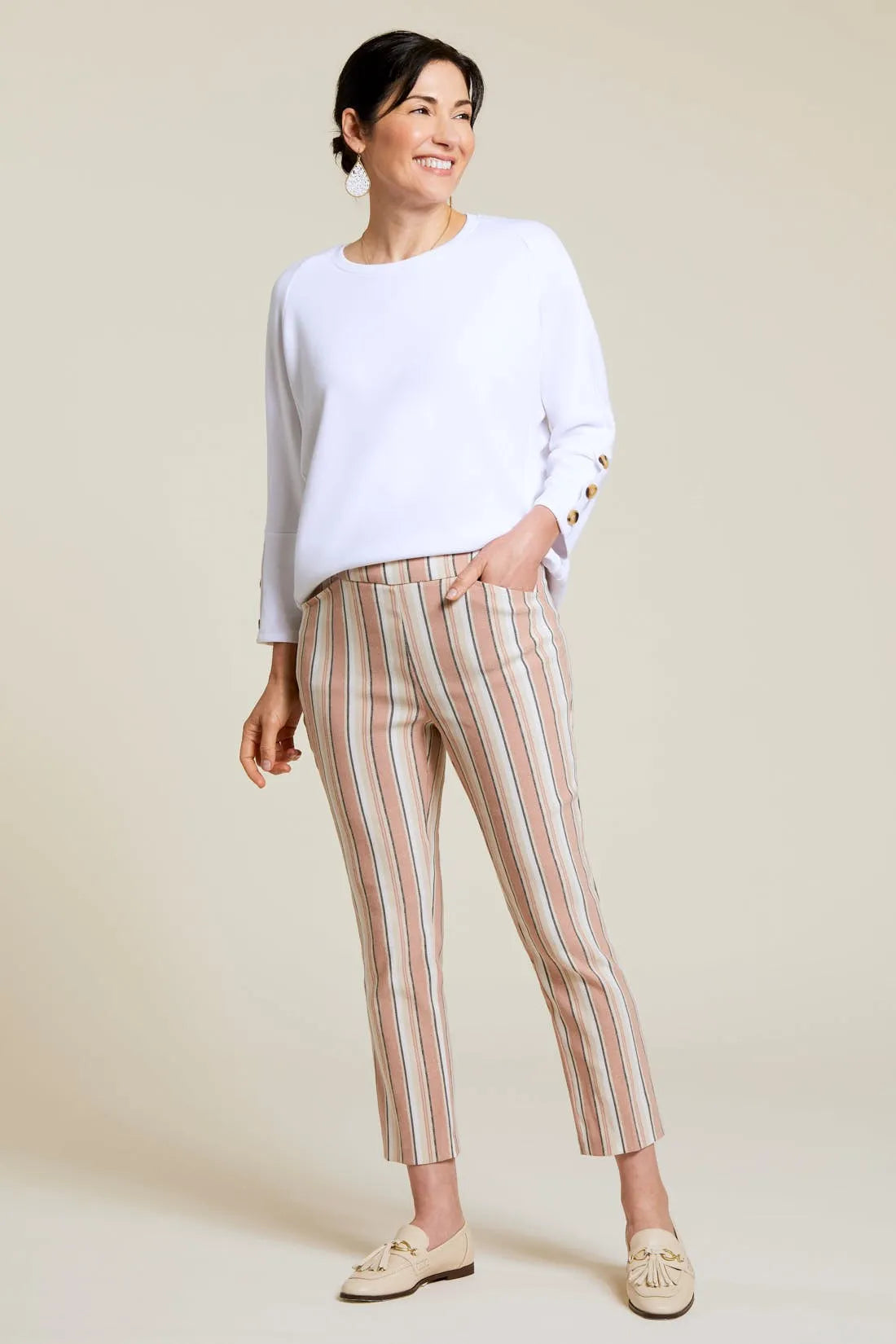 CAPRIS TRIBAL "PULL-ON STRIPED" CLAY