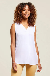 CAMISOLE TRIBAL "AMPLE" WHITE