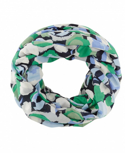 FOULARD TOM TAILOR "PRINT LOOP" GREEN