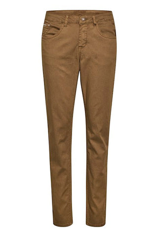 PANTALON TWILL CREAM "COCO FIT" PARTRIDGE