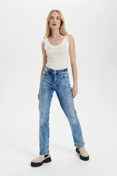 JEANS SAINT-TROPEZ "MOLLY" LIGHT BLUE DENIM