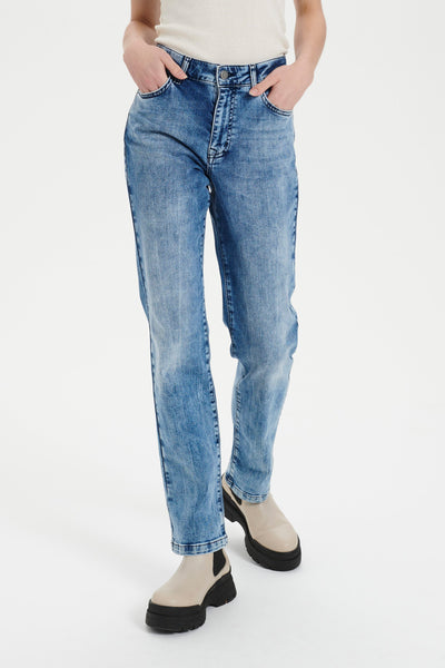 JEANS SAINT-TROPEZ "MOLLY" LIGHT BLUE DENIM