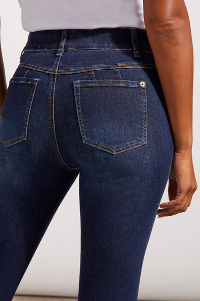 JEANS TRIBAL "SOPHIA CURVY STRAIGHT" DEEPOCEAN