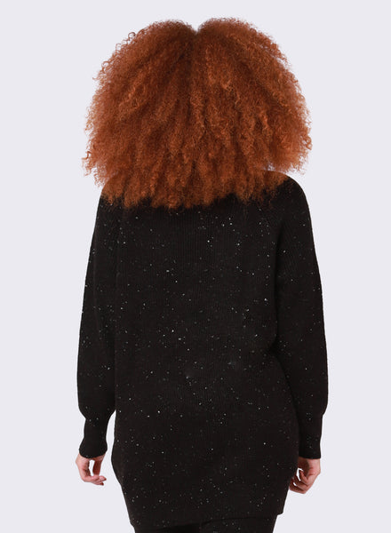 TRICOT LONG "CREW NECK" STARRY NIGHT